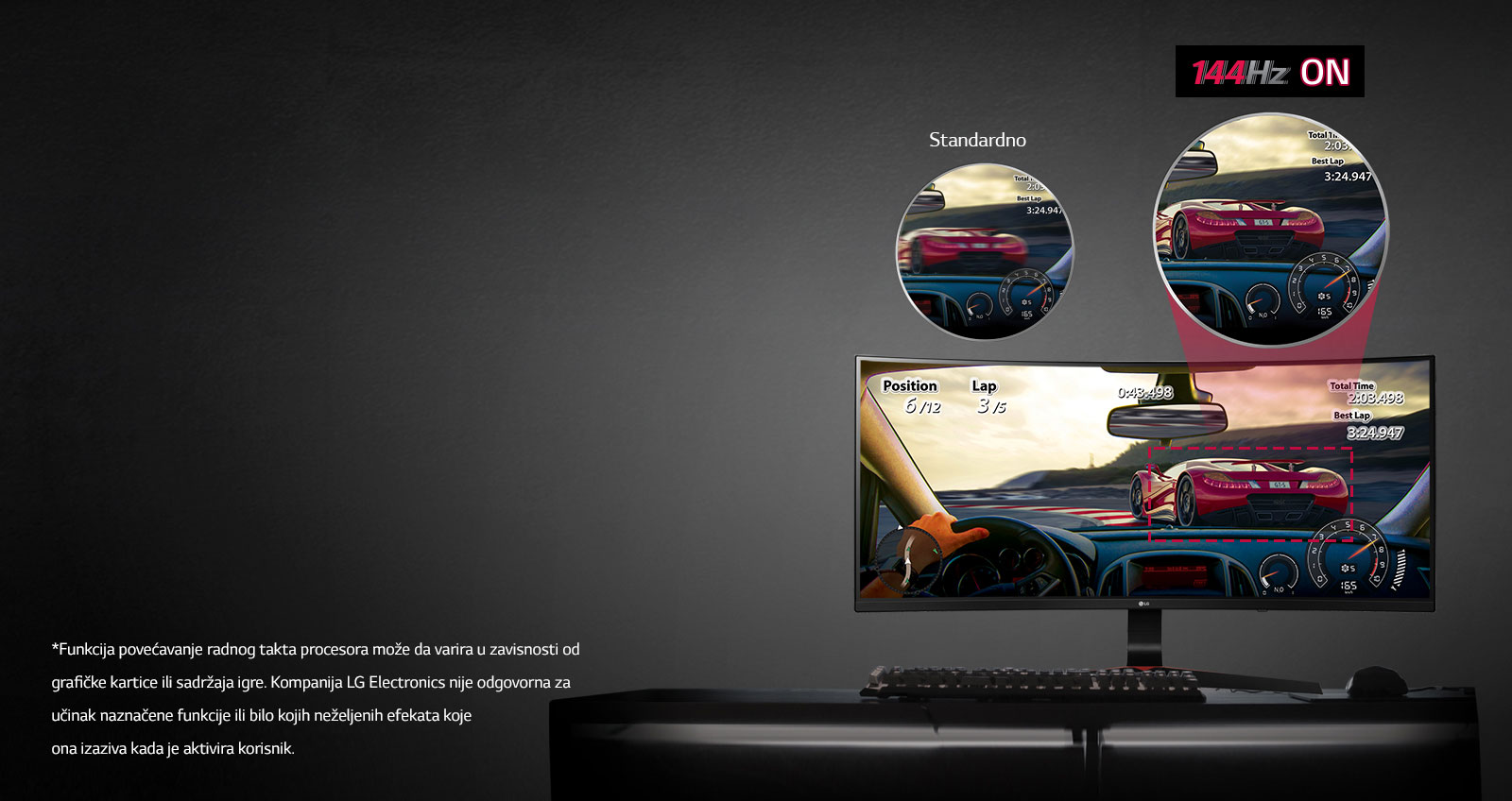 Tečni pokreti u igrama pri 144 Hz na IPS ekranu1