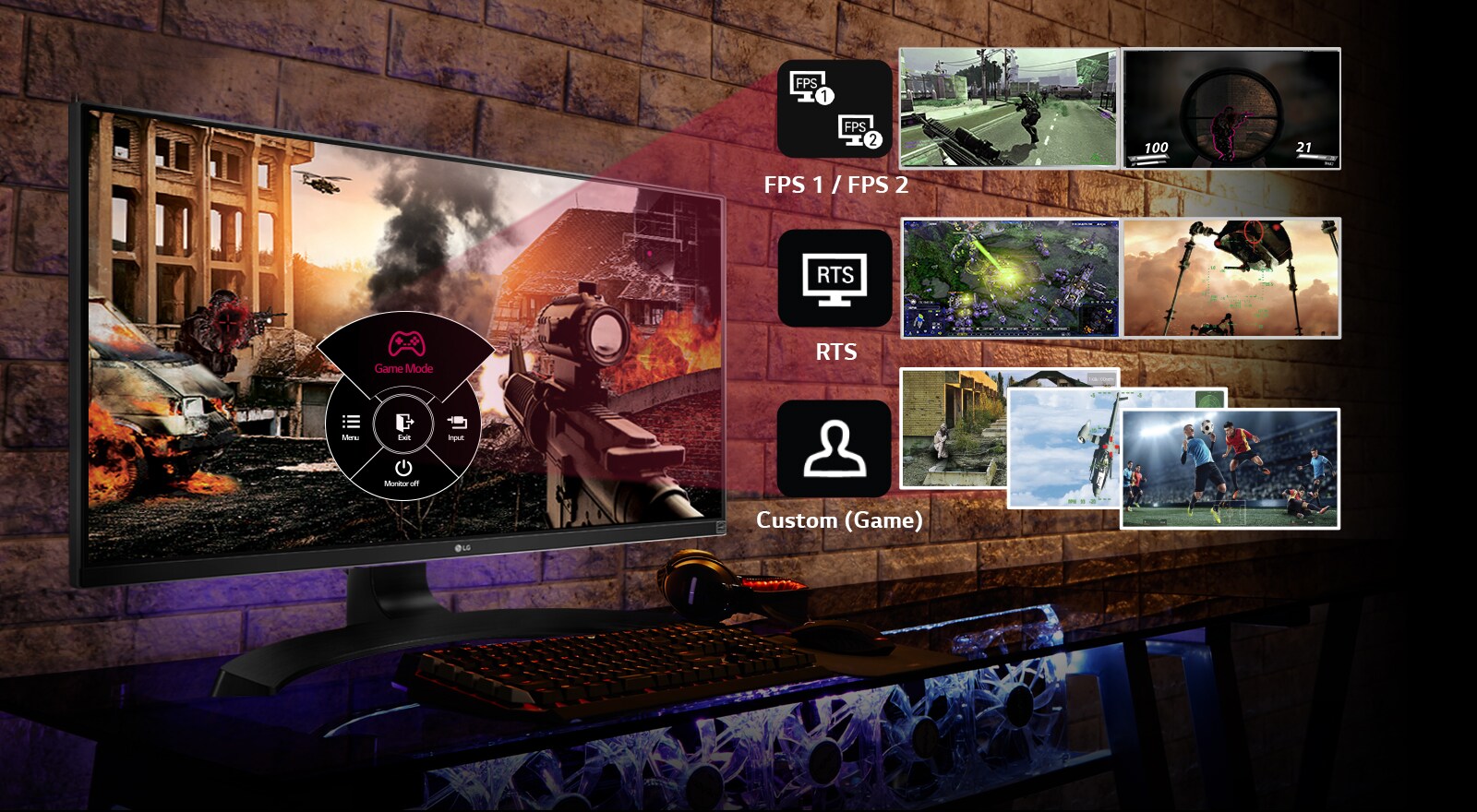 Optimized Setting for the Games of Your Taste