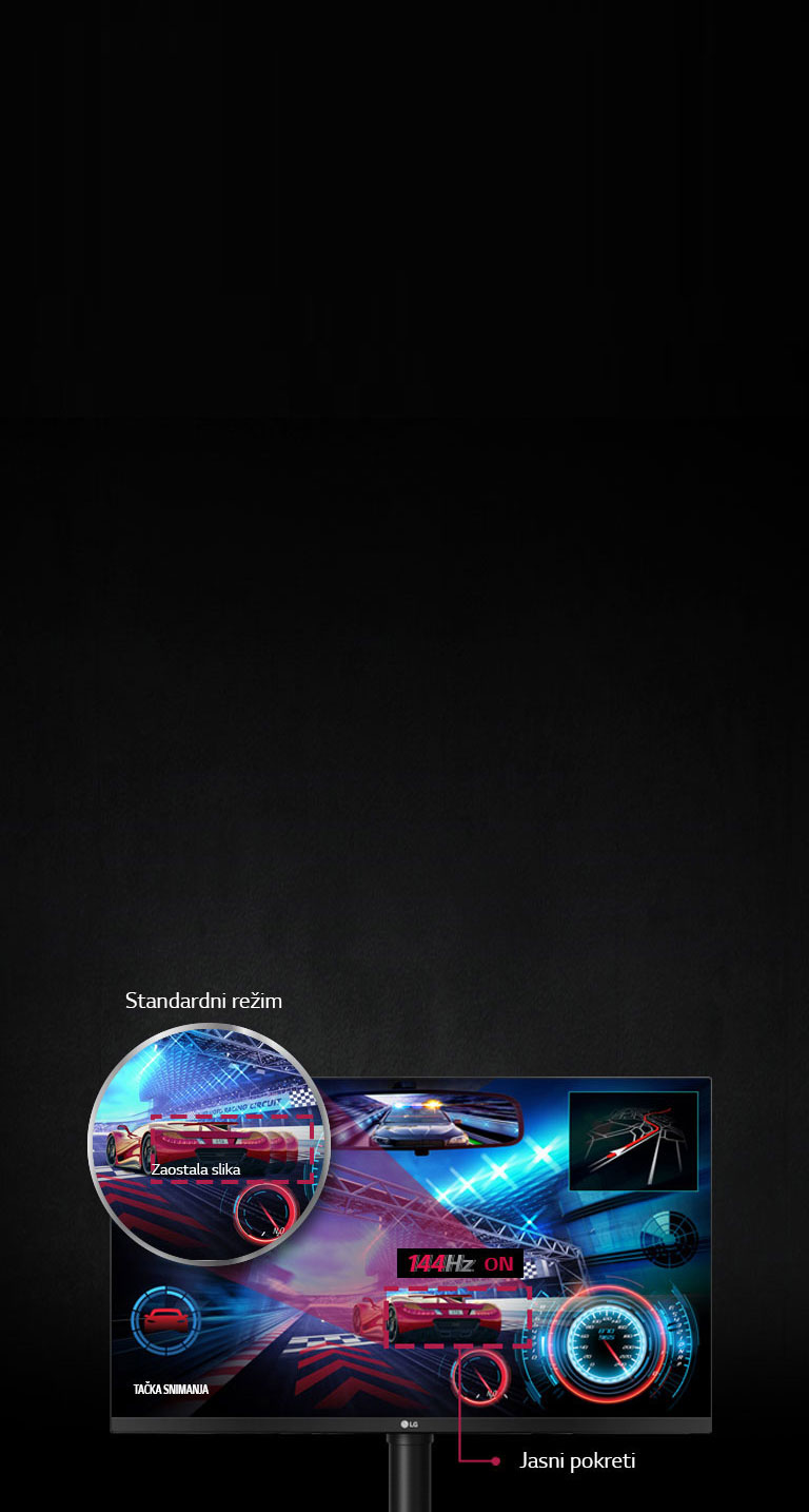 Tečni pokreti u igri uz brzinu osvežavanja 144 Hz4