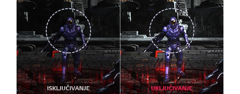 simulacija funkcije Black Stabilizer