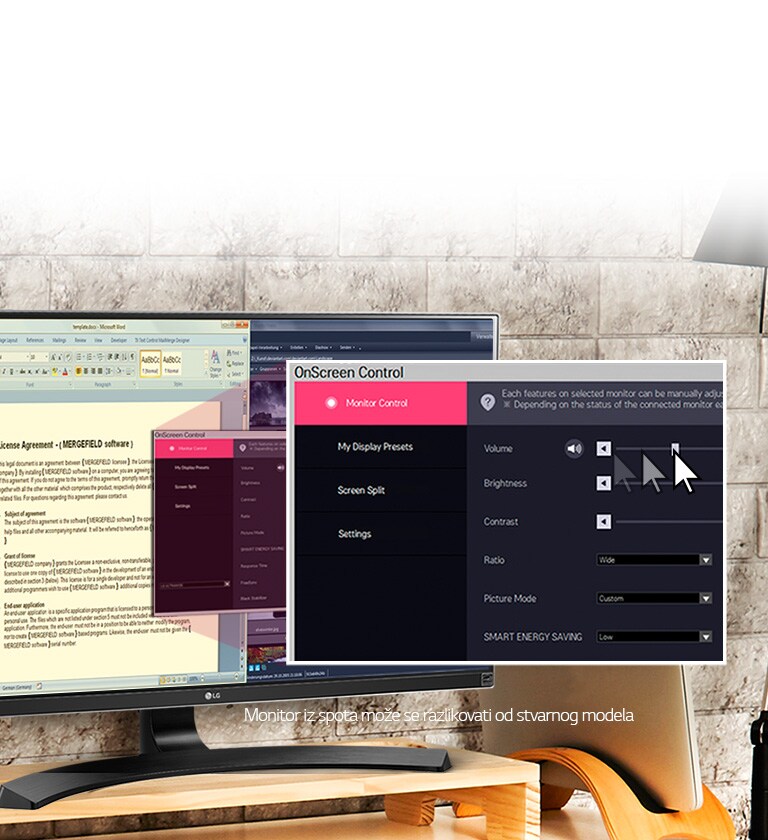 Convenient, Easy OnScreen Control