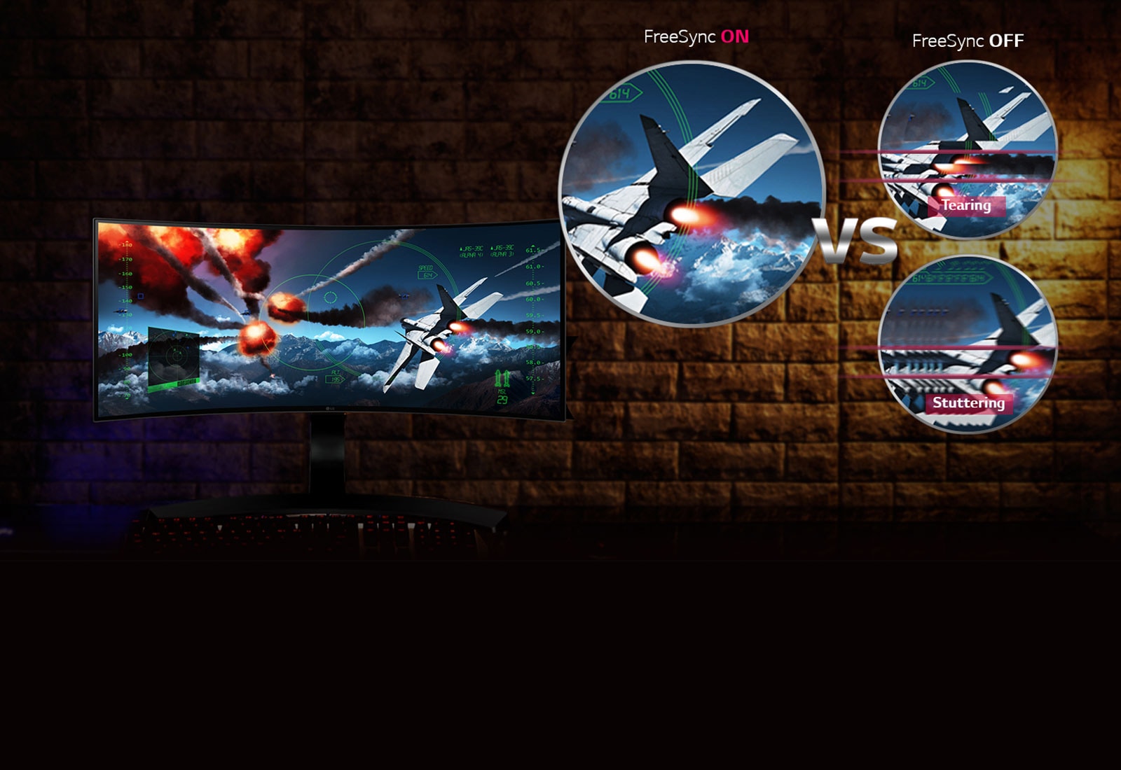 Veličanstvena kombinacija tehnologije FreeSync i 21:9 UltraWide™ monitora