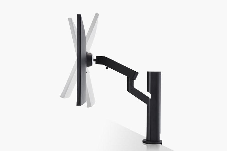 Simulacija opsega nagiba za + 25˚, - 25˚