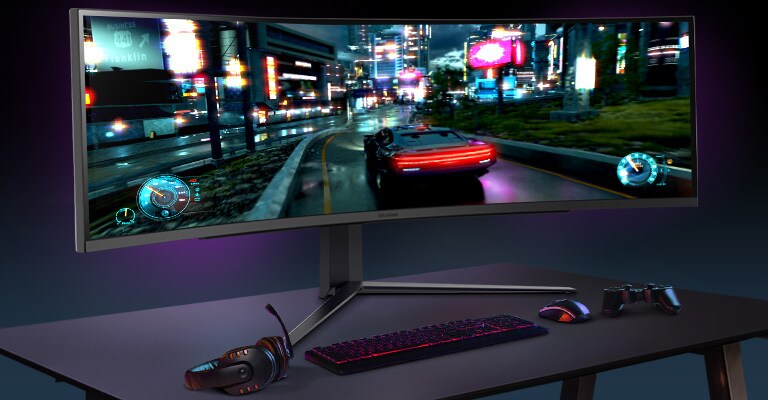 DQHD@240 Hz putem DisplayPort ili HDMI