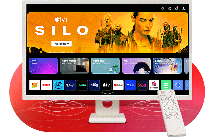 nova početna stranica sistema webOS.