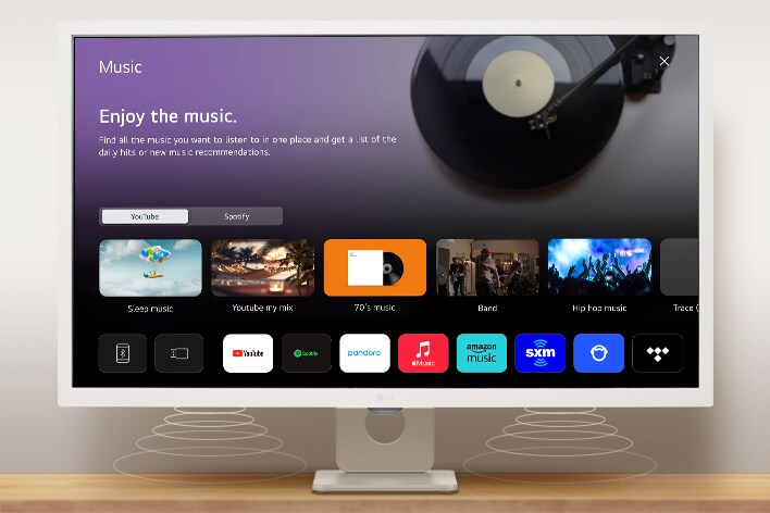 webOS 23 –  Music.