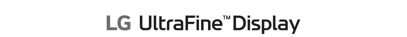 Logotip LG UltraFine monitora.	