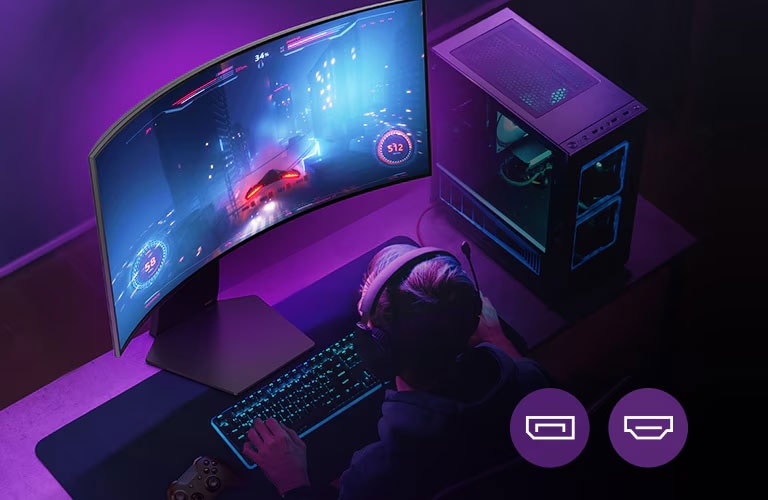 Gejmeri mogu da uživaju u brzini osvežavanja od 240 Hz putem DP 1.4 ili HDMI 2.1 porta.