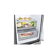 LG Kombinovani frižider sa donjim zamrzivačem, DoorCooling⁺™ tehnologija, ThinQ™, kapacitet 341L, GBB71PZDMN, GBB71PZDMN, thumbnail 6