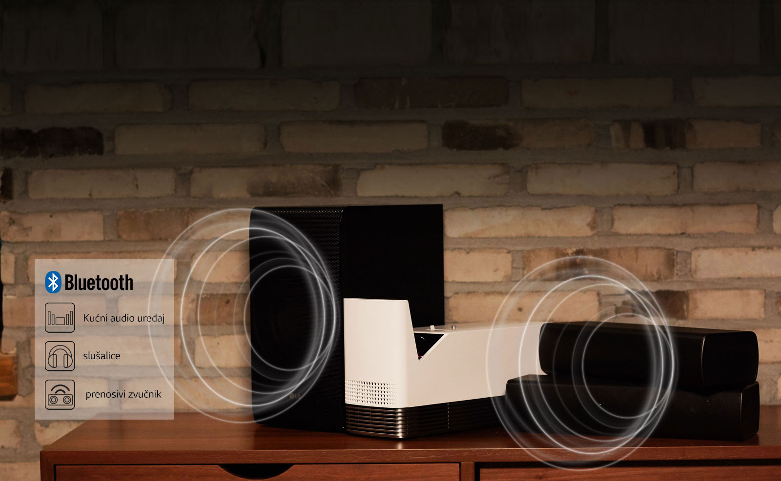 Kompatibilan sa Bluetooth zvukom<br>1