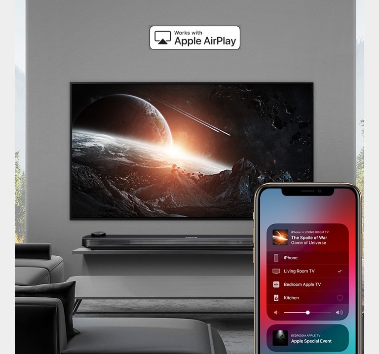 Uz AirPlay možete sve. Gledajte. Slušajte. Delite.2