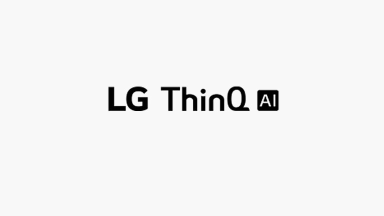 Ova kartica opisuje glasovne komande. LG ThinQ AI logotip je postavljen.