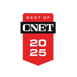 CNET logotip najboljih iz 2025.