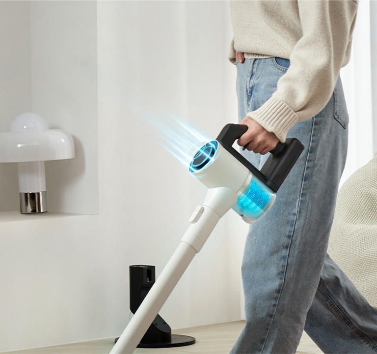 Kontinualni protok vazduha sprečava nakupljanje prašine u filterima i pomaže u održavanju usisne snage.