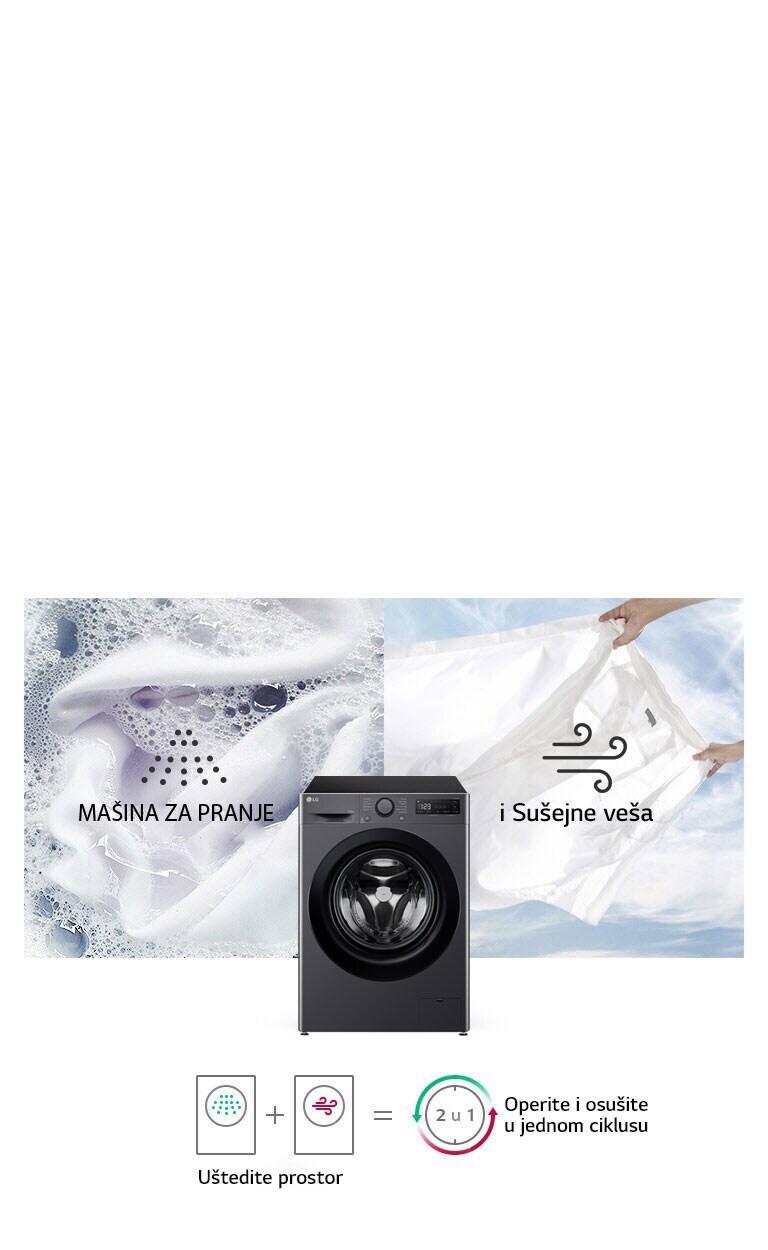 Mašina za pranje i sušenje veša u jednom