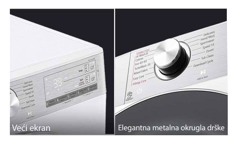 Bolja preglednost na ekranu i veća elegancija