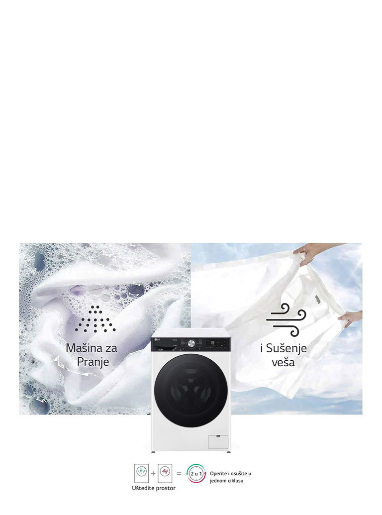 Mašina za pranje i sušenje veša u jednom