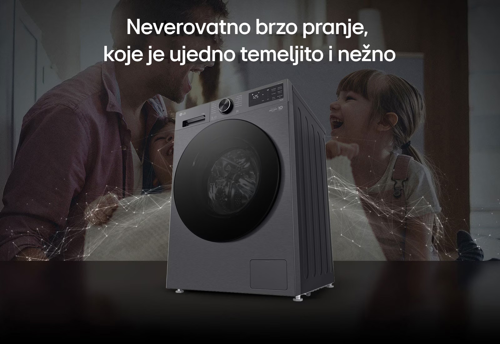 LG Mašina za pranje veša sa parom