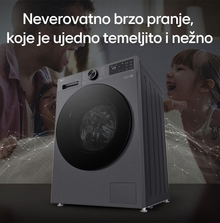 LG Mašina za pranje veša sa parom