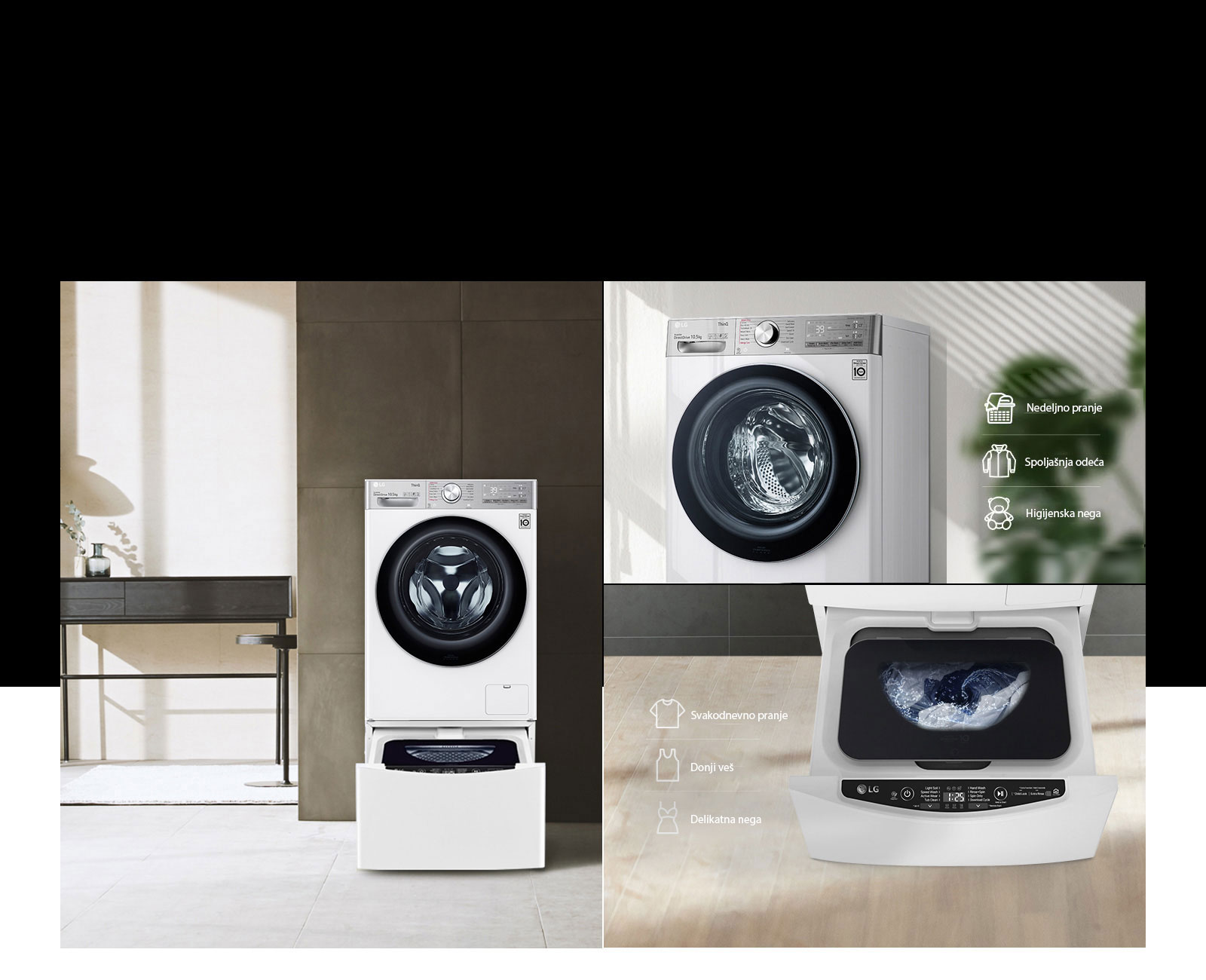 Dostupno uz TWINWash™ Mini