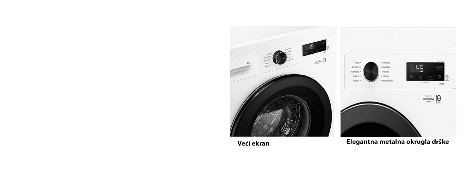 Bolja preglednost na ekranu i veća elegancija