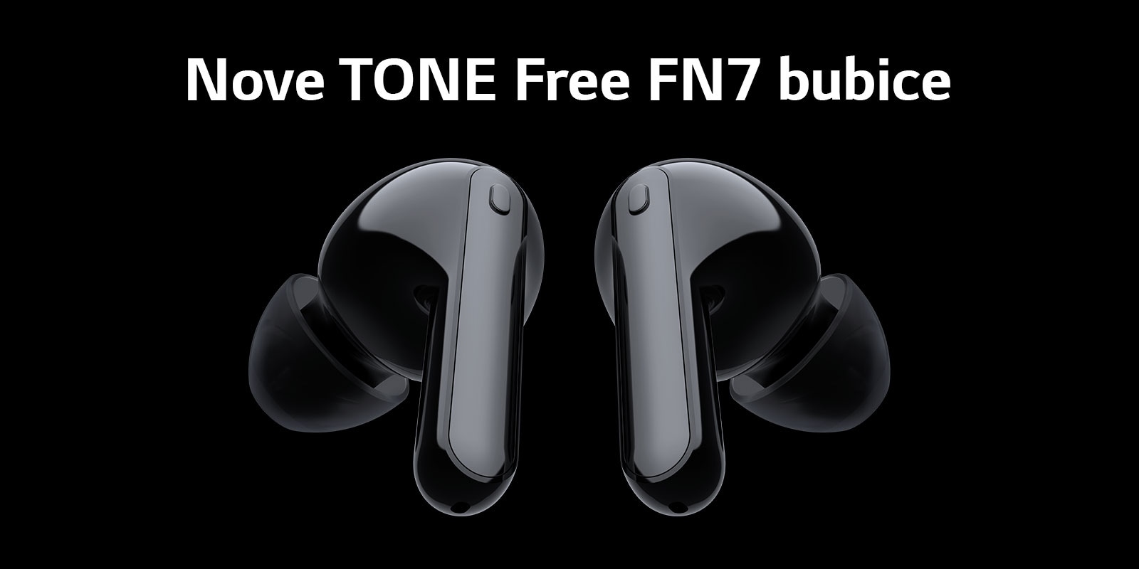 Dve bubice lebde na crnoj pozadini.