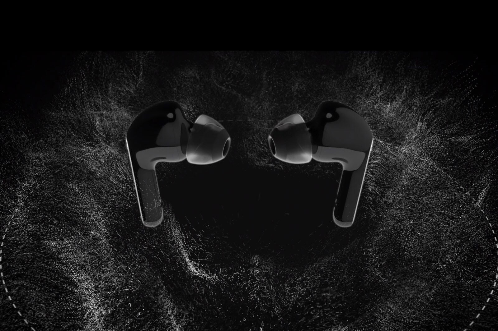 Čestice se snažno pokreću u skladu sa ritmom i dve bubice su okrenute jedna prema drugoj.