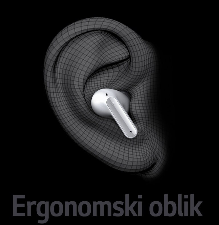 Dizajn koji odgovara ušnoj školjci