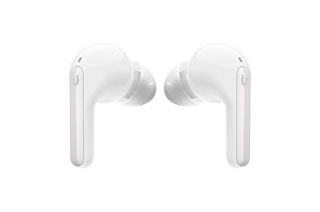 LG TONE Free FN7, Prikaz spreda, vrhovi bubica su okrenuti jedan prema drugom, HBS-FN7, thumbnail 9