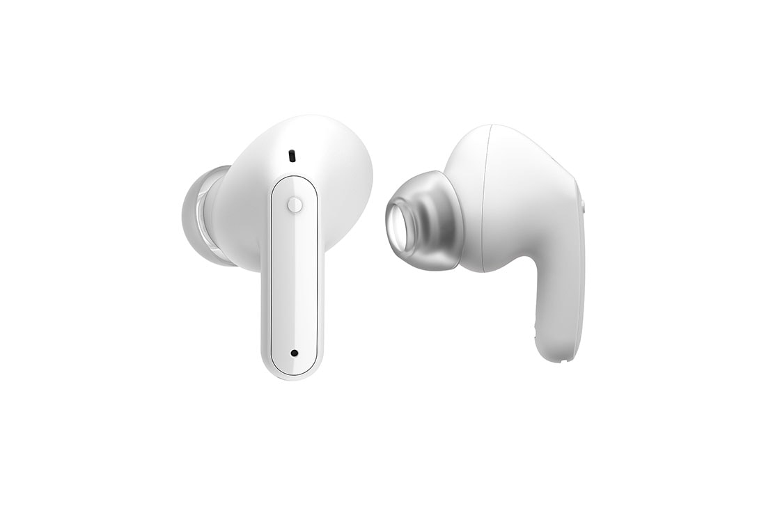 LG TONE Free FP5, Jedna strana bubica okrenuta je napred, a druga strana gleda sa strane., TONE-FP5W-white, thumbnail 9