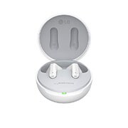 LG TONE Free FP5, Otvorio se pogled na kutiju odozgo sa uključenim osvetljenjem za prijatno raspoloženje., TONE-FP5W-white, thumbnail 3