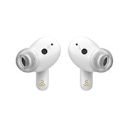 LG TONE Free FP5, Prikaz sa zadnje strane, vrhovi bubica su okrenuti jedan prema drugom, TONE-FP5W-white, thumbnail 4