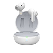 LG TONE Free FP9W, Otvorio se pogled spreda na kutiju i bubice slušalice plutaju., TONE-FP9W, thumbnail 2