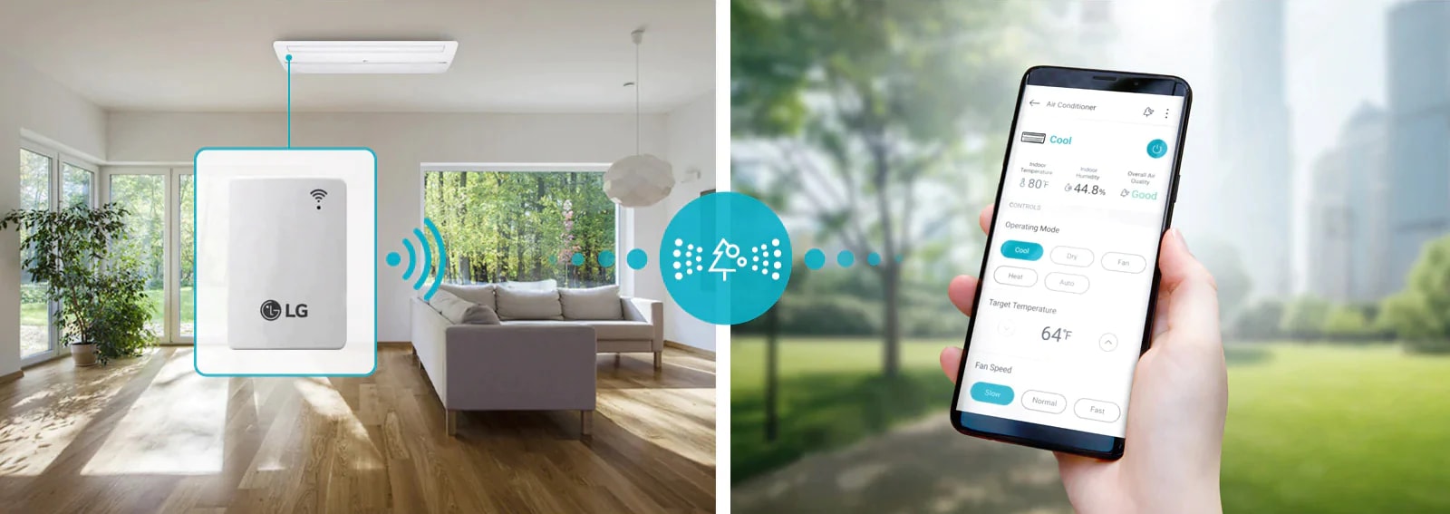 Wi-Fi daljinsko upravljanje uz LG ThinQ™1