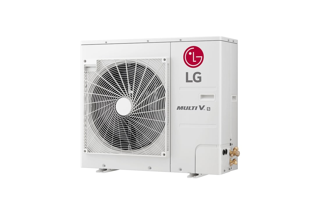 LG MULTI V S, spoljašnja jedinica, 4HP, R32, Prikaz sa bočne strane pod uglom od -45 stepeni, ZRUN040GSS0