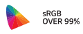 sRGB preko 99%