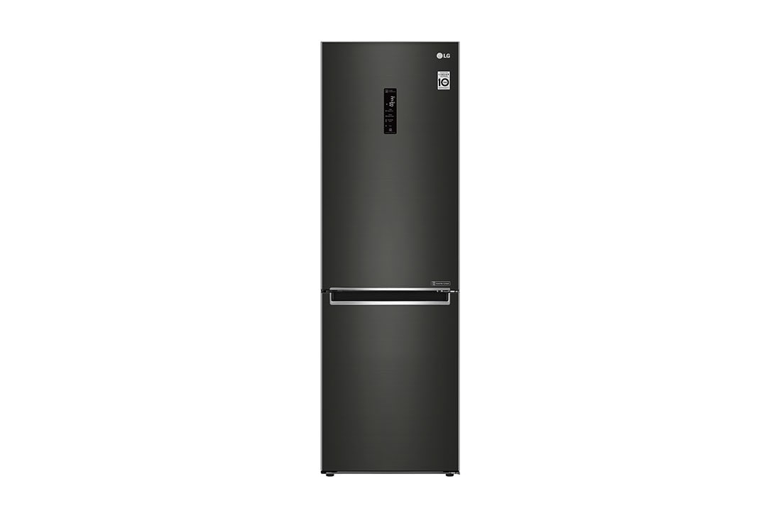 LG Kombinovani frižider sa donjim zamrzivačem, DoorCooling⁺™ tehnologija, ThinQ™, kapacitet 341L, GBB61BLHZN