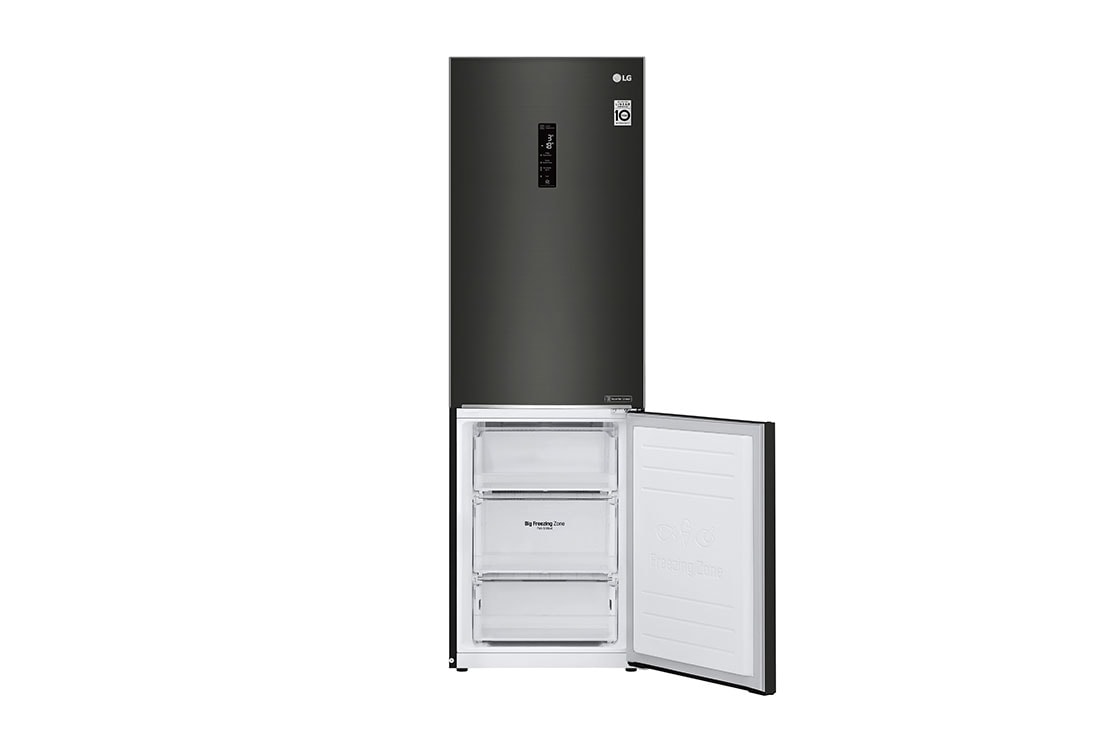 LG Kombinovani frižider sa donjim zamrzivačem, DoorCooling⁺™ tehnologija, ThinQ™, kapacitet 341L, GBB61BLHZN, thumbnail 11
