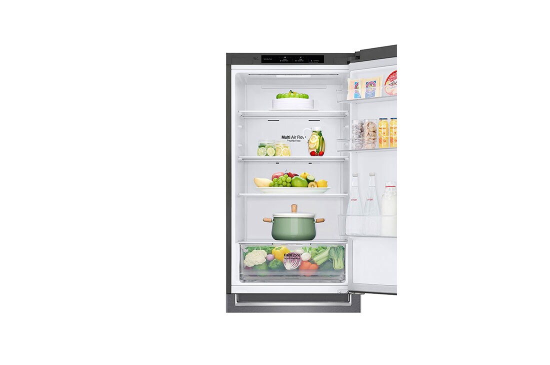 LG Kombinovani frižider sa donjim zamrzivačem, DoorCooling⁺™ tehnologija, kapacitet 341L, GBP31DSLZN, thumbnail 6