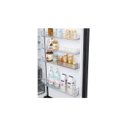 LG Kombinovani frižider sa donjim zamrzivačem, DoorCooling+™ tehnologija, ThinQ™, kapacitet 465L, Kombinovani frižider sa donjim zamrzivačem - GBBW726CEV, GBBW726CEV, thumbnail 11