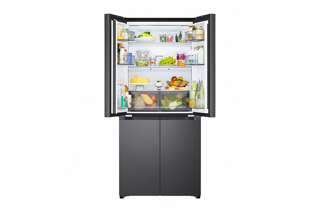 LG Multi-Door frižider, DoorCooling+™ tehnologija, ThinQ™, kapacitet 580L	, Fioka bez hrane, GMBS30SDEP, thumbnail 7