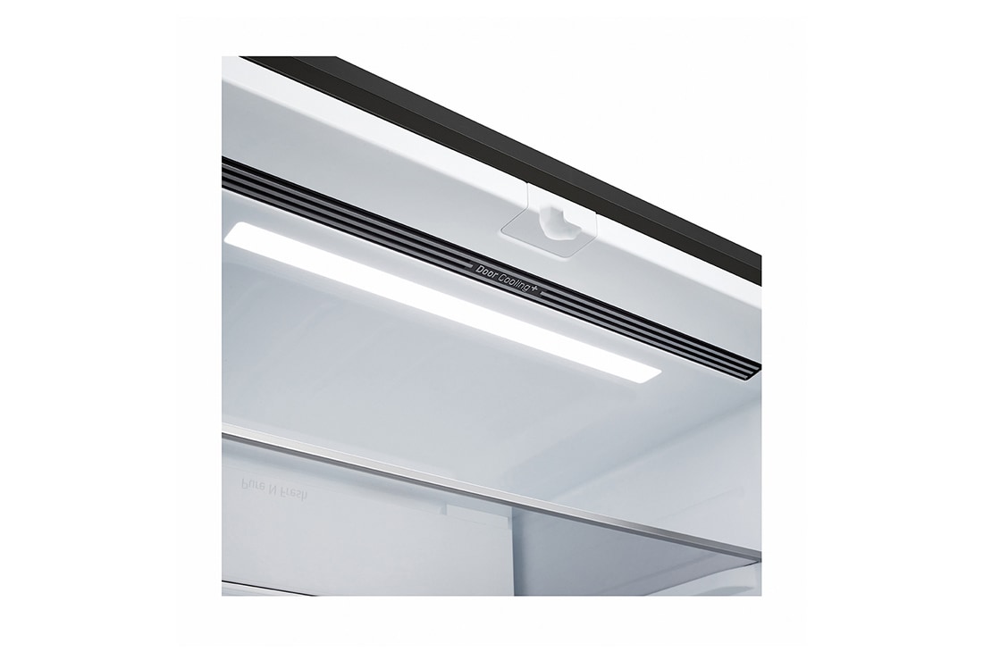 LG Multi-Door frižider, DoorCooling+™ tehnologija, ThinQ™, kapacitet 580L	, Pogled sa leve strane, GMBS30SDEP, thumbnail 15