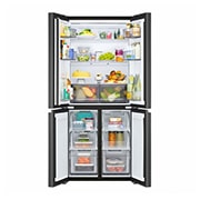 LG Multi-Door frižider, DoorCooling+™ tehnologija, ThinQ™, kapacitet 580L	, Prednja sva vrata otvorena bez pogleda na hranu, GMBS30SDEP, thumbnail 3