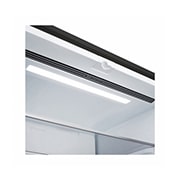 LG Multi-Door frižider, DoorCooling+™ tehnologija, ThinQ™, kapacitet 580L	, Pogled sa leve strane, GMBS30SDEP, thumbnail 15