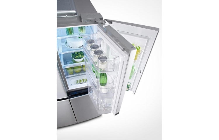 LG Kombinovani frižider sa zamrzivačem dole 4 vrata, 601 L kapaciteta, GMM916NSHV, thumbnail 4