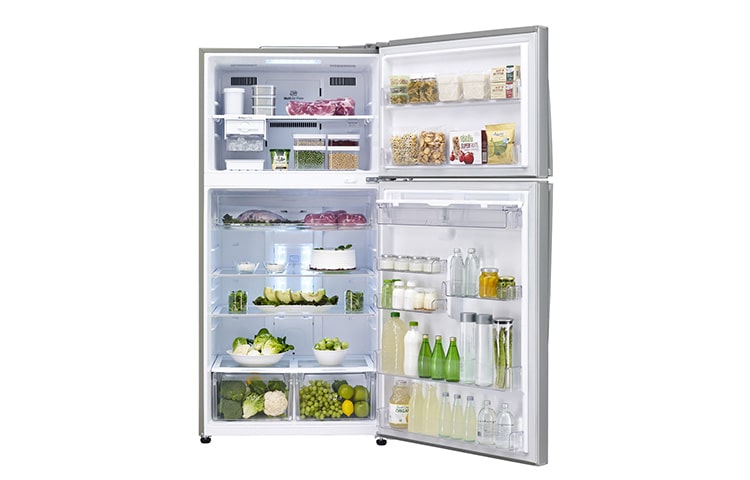 LG Ekstra veliki kapacitet od 596 litara, A++ energetska klasa, Total No Frost kombinovani frižider sa zamrzivačem&nbsp;, GTF916NSPM, thumbnail 3