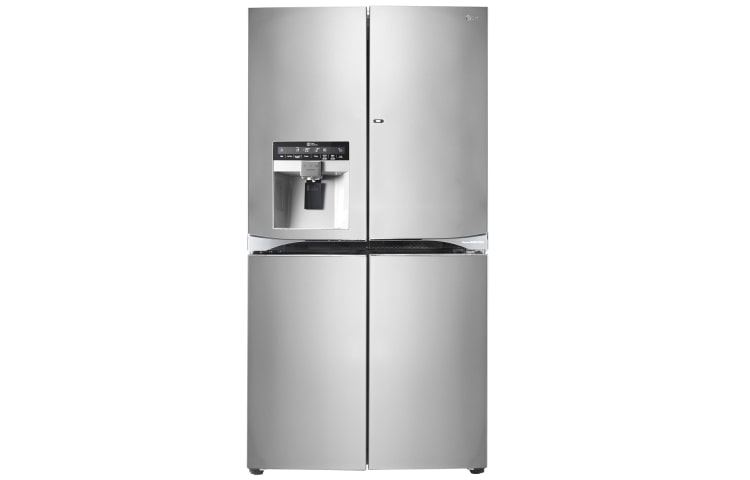 LG Door-in-Door™ Kombinovani frižider sa zamrzivačem dole 4 vrata, 571 L kapaciteta, GMJ916NSHV, thumbnail 2