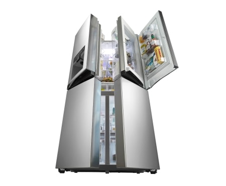 LG Door-in-Door™ Kombinovani frižider sa zamrzivačem dole 4 vrata, 571 L kapaciteta, GMJ916NSHV, thumbnail 6