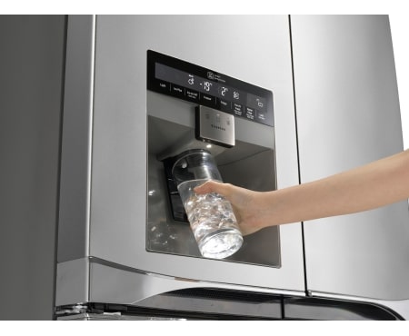 LG Door-in-Door™ Kombinovani frižider sa zamrzivačem dole 4 vrata, 571 L kapaciteta, GMJ916NSHV, thumbnail 7