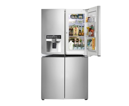 LG Door-in-Door™ Kombinovani frižider sa zamrzivačem dole 4 vrata, 571 L kapaciteta, GMJ916NSHV, thumbnail 9